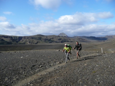 Trek Landmannalaugar-Thorsmörk : Laugavegur étape 4