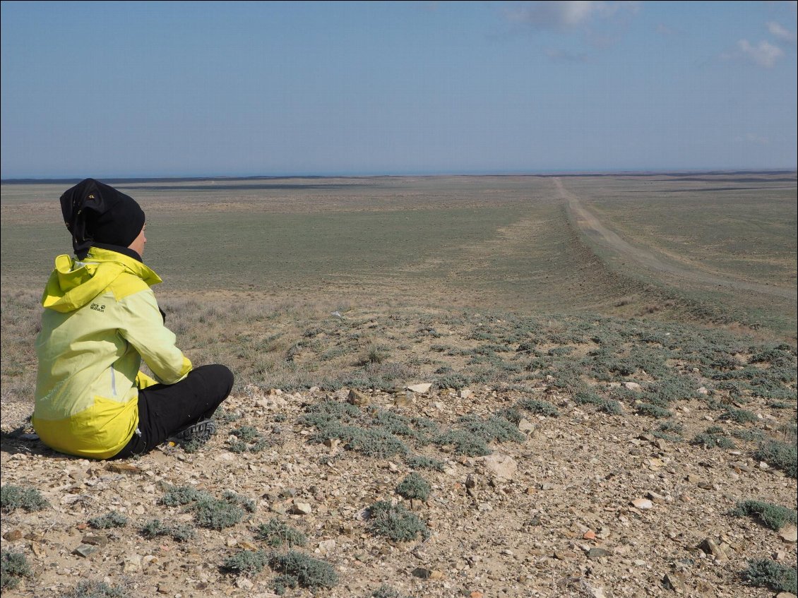La vue porte loin, Kazakhstan
Caroline Moireaux, Pieds Libres, nomade autour du monde depuis 7 ans