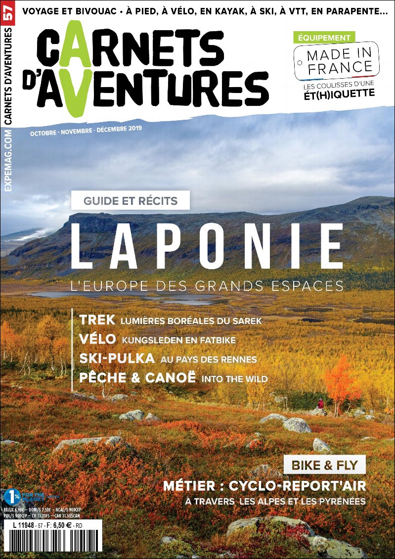 Carnets d'Aventures n°57 : Laponie