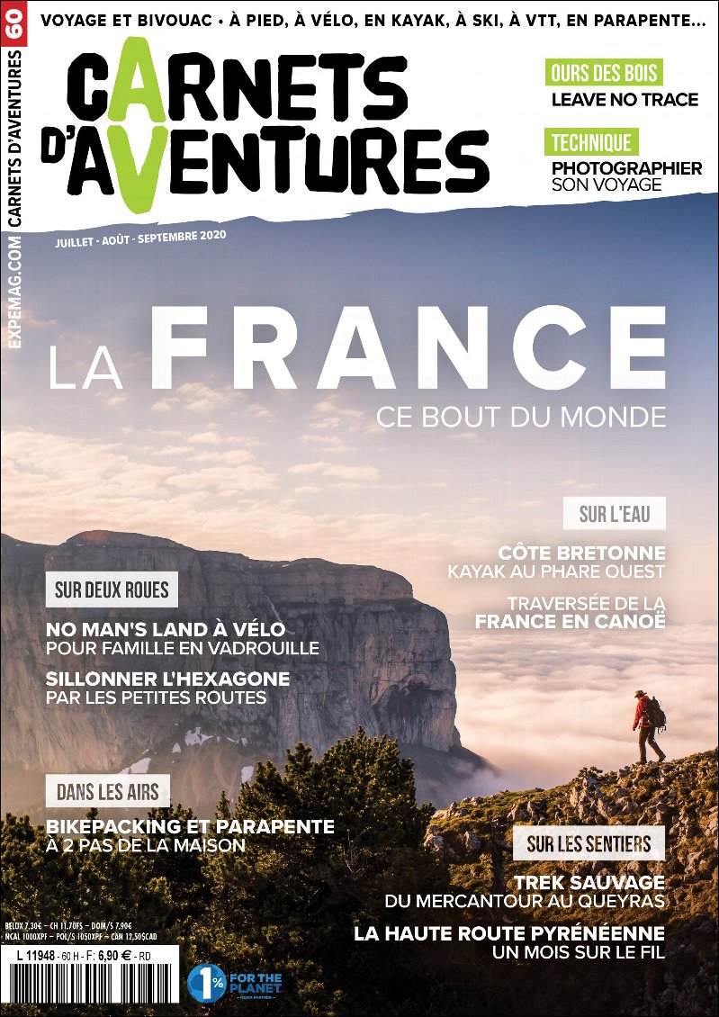 Carnets d'Aventures 60 :  La FRANCE, ce bout du monde