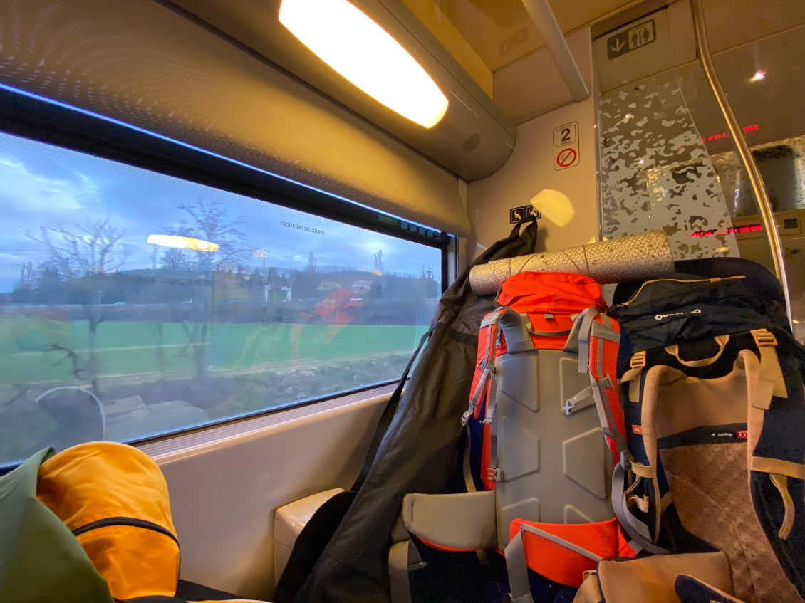 Vers le Grand Nord en train !
Photo : Clément Aubert